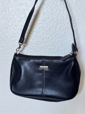 Connections Mini Leather Shoulder Bag Compact Small Purse